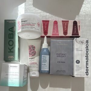 8 Item Bundle — Briogeo, Dr Brandt, SkinMedica, Dermalogica, Tower28, Koba